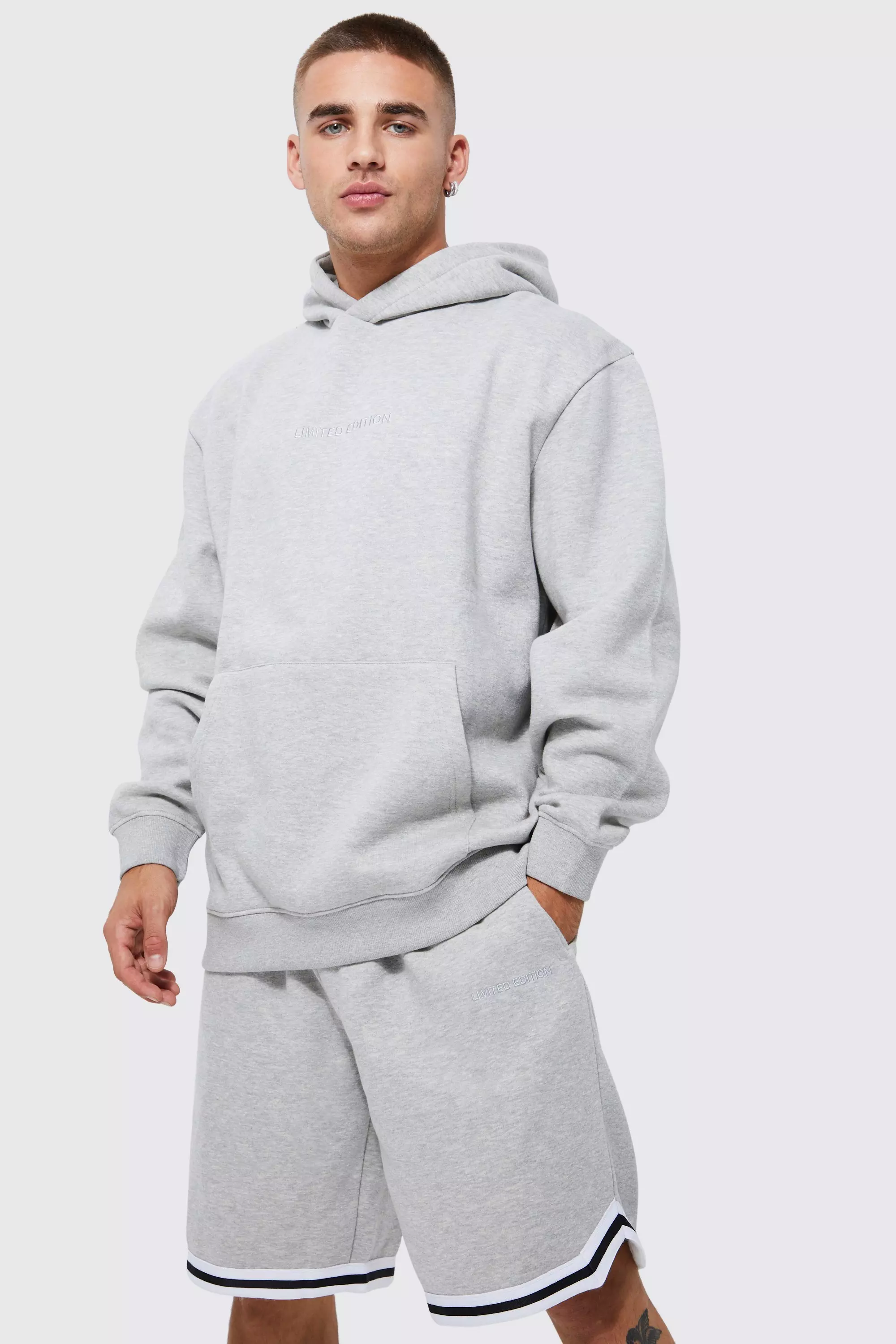 Hooded discount short tracksuit